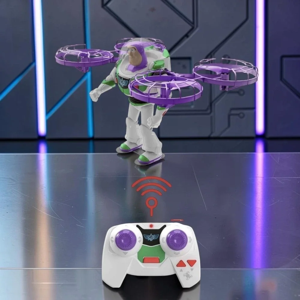 Disney Toy Story 5 Buzz Lightyear Flying RC Hi-Tech Edition Remote Control Toy
